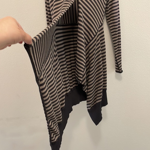 Annette Gortz striped sweater jacket size small - so unique and cute!! - Picture 15 of 16